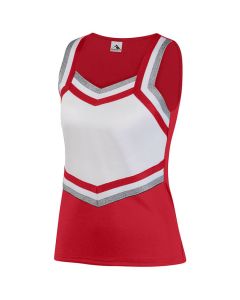 Red / White / Metallic Silver