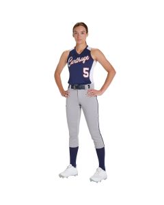 Champro Ladies Traditional Tournament Low Rise Softball Pant w/Braid BP11P